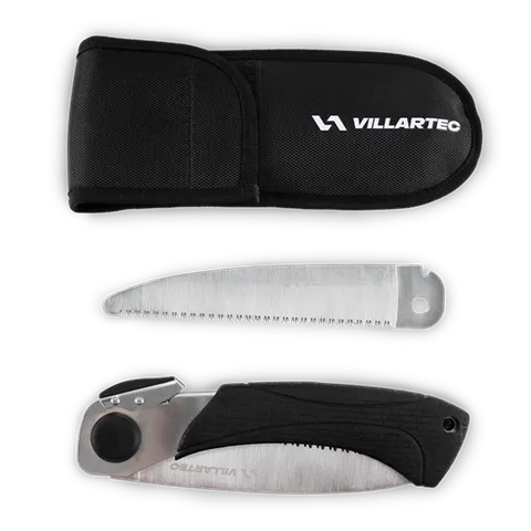 Пила складная по дереву 18 см, с двумя полотнами и чехлом VILLARTEC GATOR, 25904420002