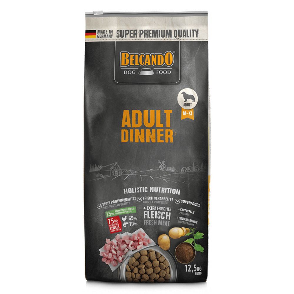 Сухой корм Belcando Adult Dinner птица 12,5 кг Сухой корм Belcando Adult Dinner птица 12,5 кг