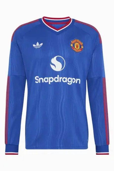 Футболка с длинными рукавами adidas Originals Manchester United 26/27 Away - синий