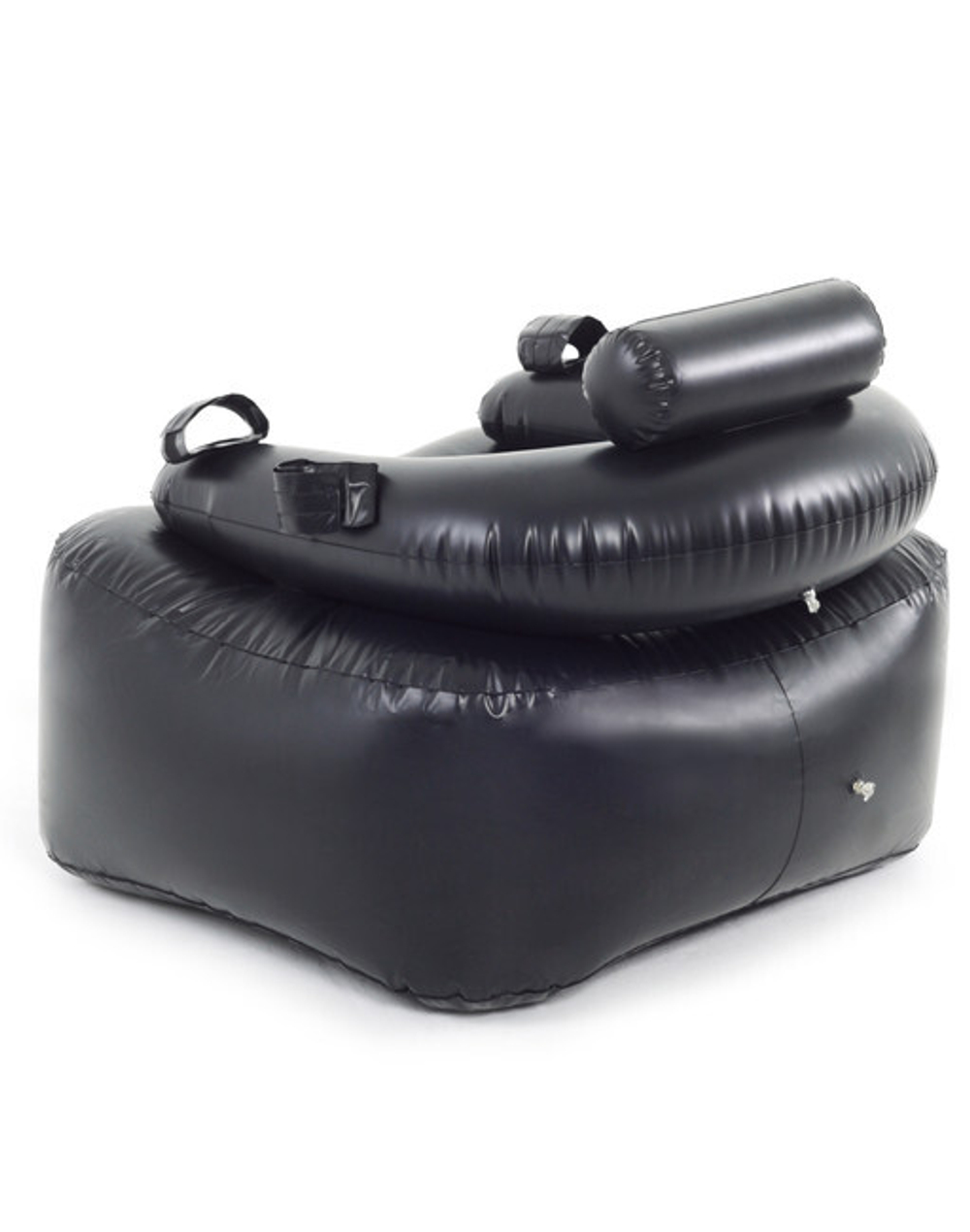 Надувной набор для бондажа Inflatable Bondage Chair (Цвет: черный)