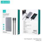 Power Bank внешний аккумулятор повербанк USAMS 30000 мАч 65W(usams-cm)