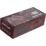 Гирлянда для дома БАХРОМА «Сосульки» ш3* в0,75 м (длина насадки 25 см - 10шт), 500 СД-ламп, 8 реж, IP-20, 220В, Теплый Белый (возможность соединения)