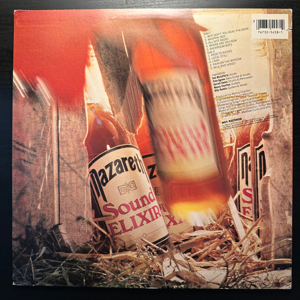 Nazareth - Sound Elixir (США 1983г.)