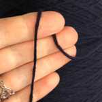 NINENTYIVE - Filpucci; 95% кашемир, 5% меринос; 280м/100гр; col.589 Blue navy, цвет: сине-черный меланж; S720