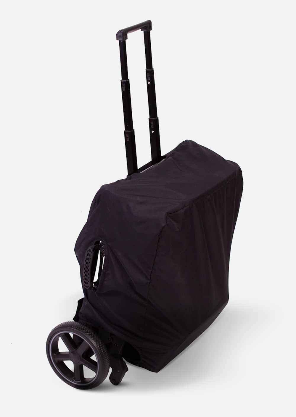 Peppy Коляска прогулочная Polo 2.0 (silver black) хром рама, сумка