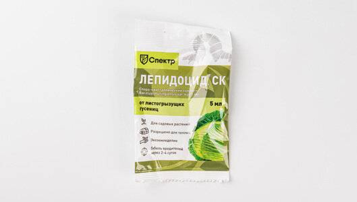БИО МАСТЕР Лепидоцид СК 5мл спектр биоинсектицид