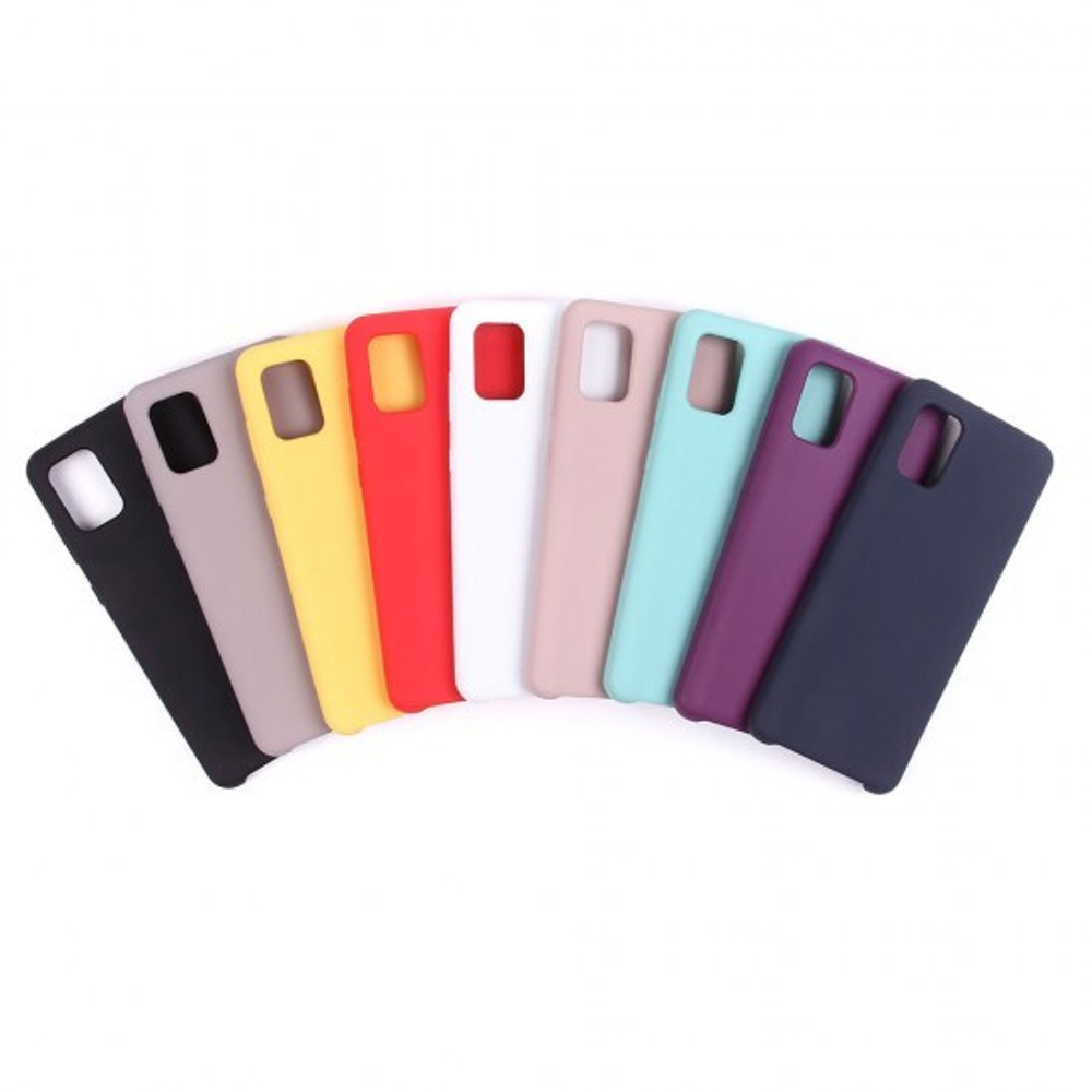 Панель Soft Touch для Samsung Galaxy A31, 007002 Темно-розовый