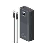 Внешний аккумулятор повербанк Power Bank 30000mAh 65W Black USAMS(usams-at)