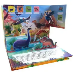 POP UP энциклопедия. Динозавры книжка-панорамка