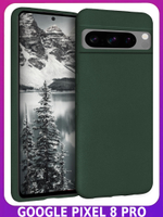 Мягкий Soft Touch чехол из силикона для GOOGLE PIXEL 8 PRO с бархатной подкладкой