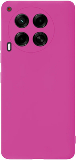 Мягкий Soft Touch чехол из силикона для TECNO CAMON 30 4G (не 5G / PRO!) с бархатной подкладкой