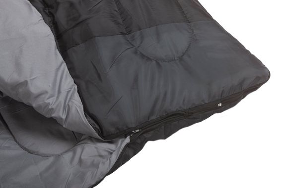 Спальный мешок INDI Camper R-zip от -6 °C (одеяло с подголовником 195+35X90 см)