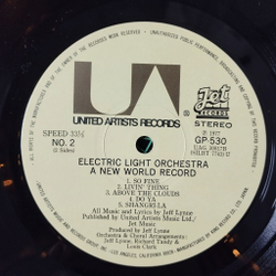 Винтажная виниловая пластинка LP Electric Light Orchestra A New World Record (Japan 1977) (Obi) Telephone Line
