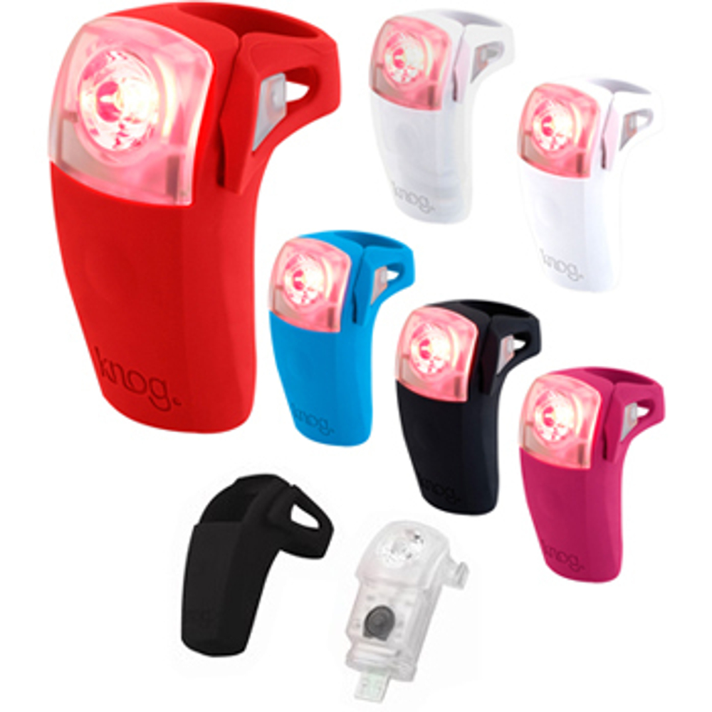 Велофонарь задний красный Knog Boomer USB Red LED rear красный