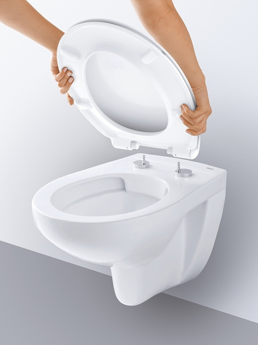 УНИТАЗ ПОДВЕСНОЙ GROHE BAU CERAMIC С СИДЕНЬЕМ МЛ 39351000