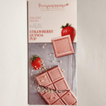 Шоколад Benjamissimo "Strawberry Quinoa Pop" c клубникой и киноа 70 г (из Финляндии)