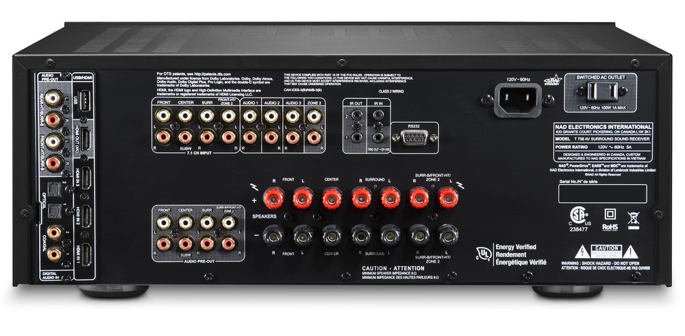 AV-ресивер NAD T758 v3i