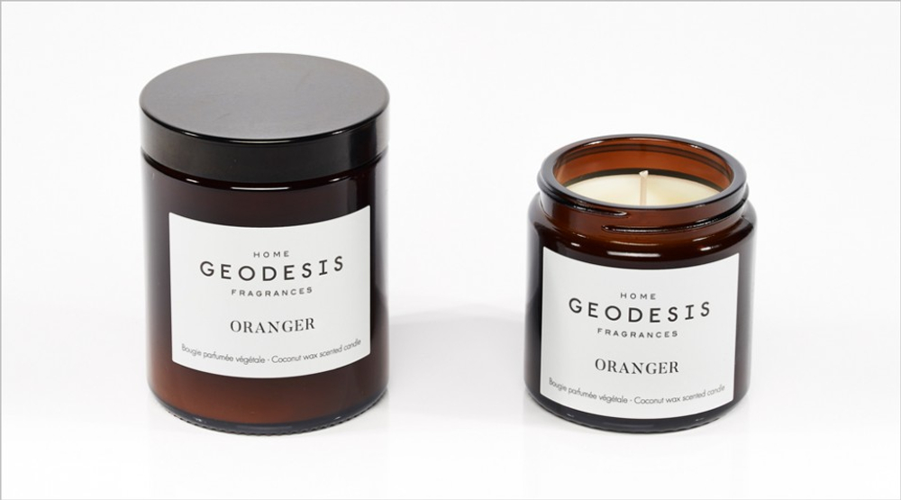 Свеча ароматическая Orange-tree Свеча ароматическая 100% натуральный Geodesis Коричневый