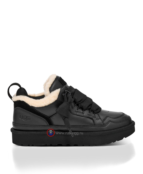 UGG LOWMEL TRAINER Leather Black