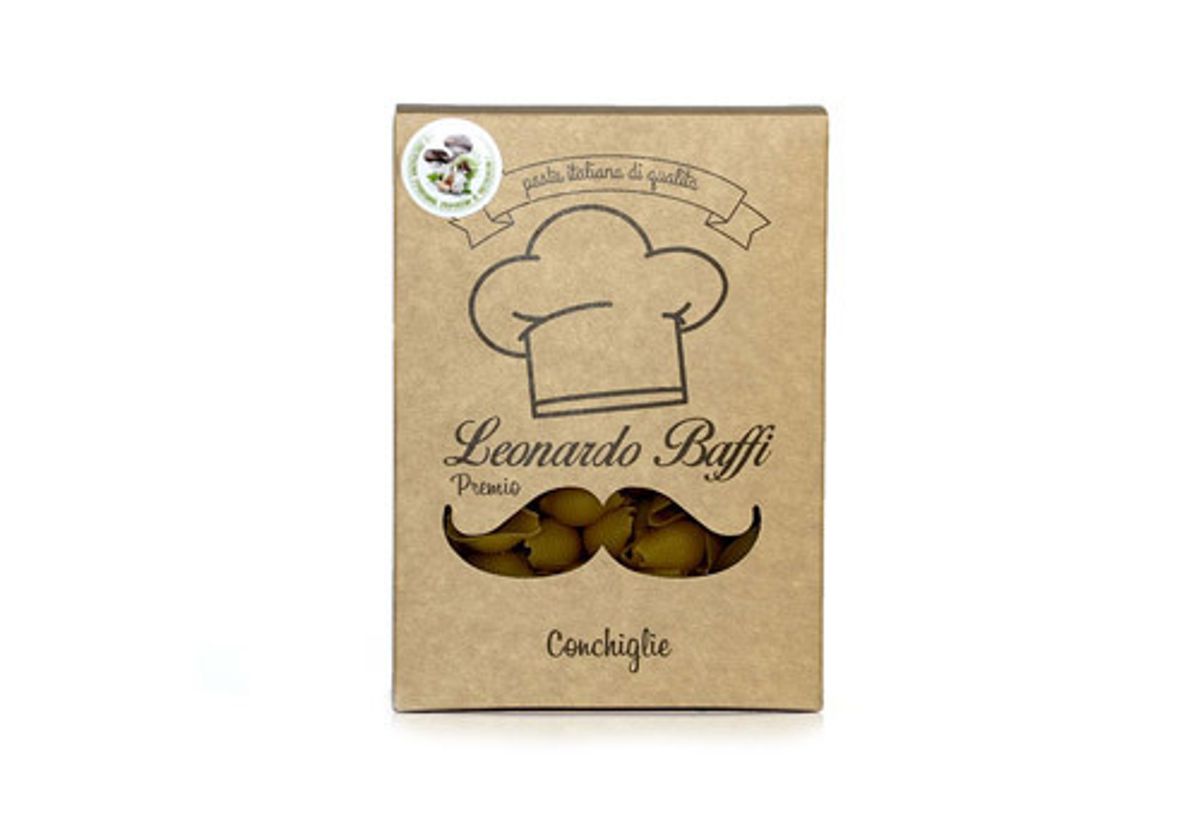 Макароны Conchiglie Leonardo Baffi premio, 350г