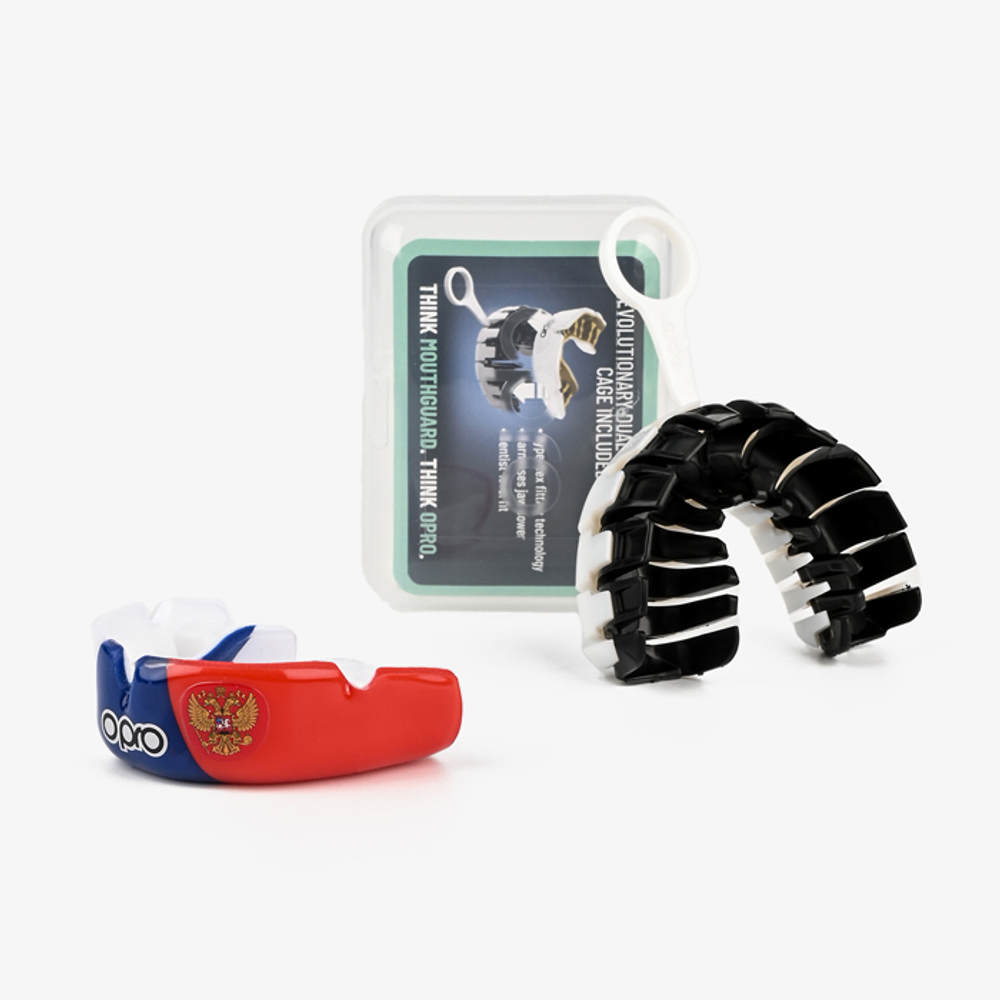 Боксерская капа Opro Instant Custom-Fit Russia