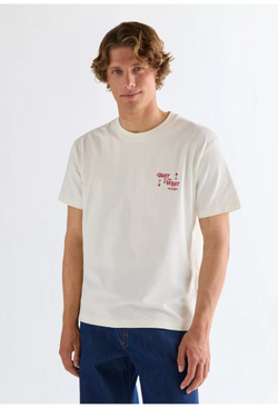 Футболка мужская WRANGLER VINTAGE TEE WORN WHITE