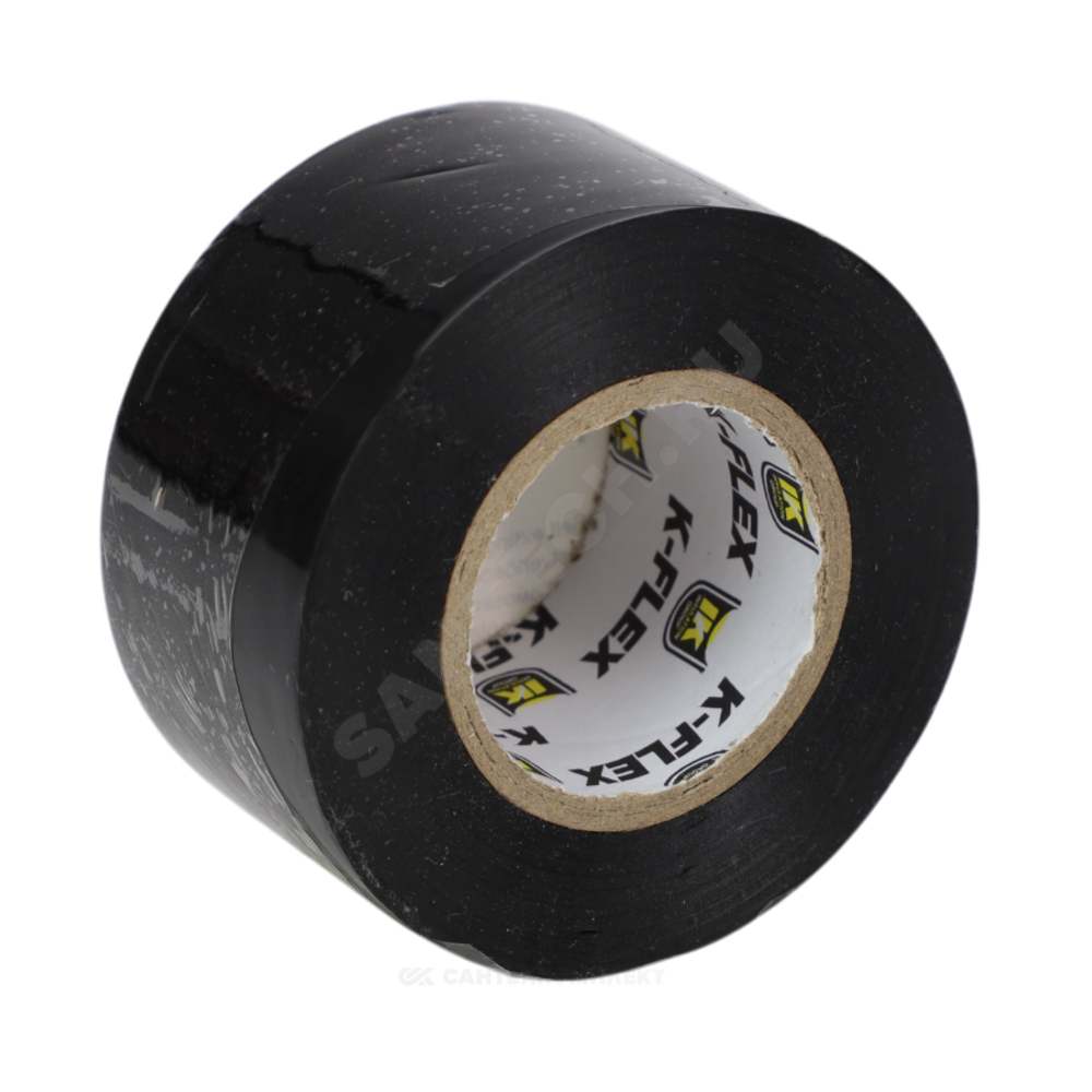 Лента ПВХ PVC AT 070 38мм х 25м черная самоклеящаяся K-flex 850CG020001