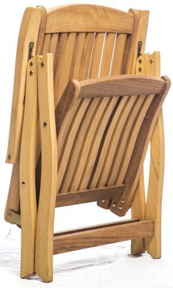 SALT Chair кресло складное, дерево - массив ироко