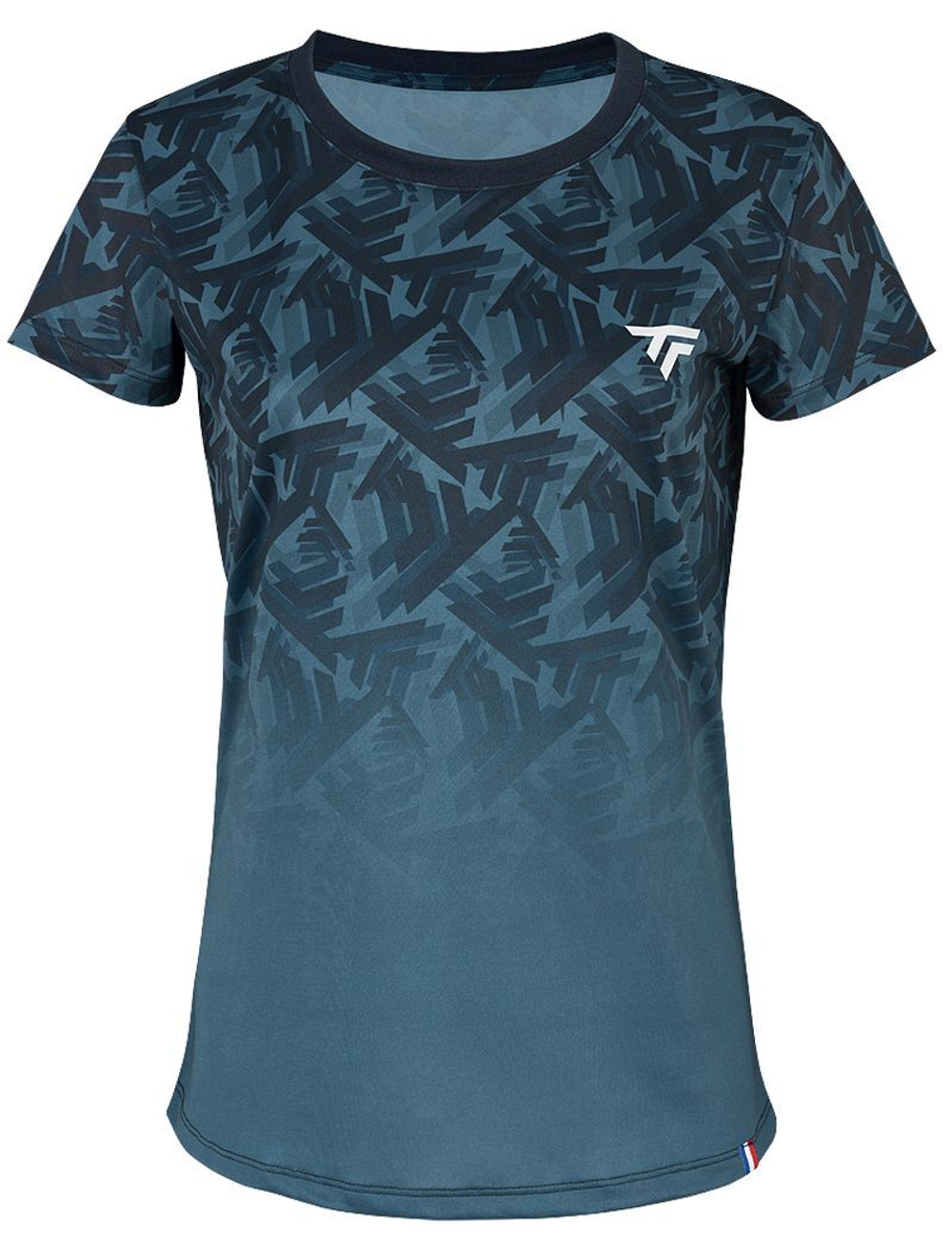 Женская теннисная футболка Tecnifibre X-Loop Tee - зеленый