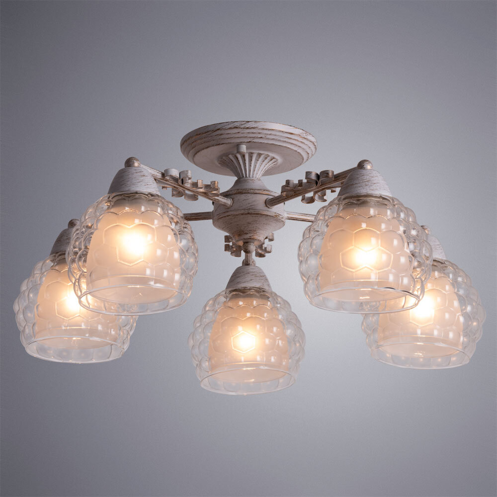 Люстра потолочная Arte Lamp Malina A7695PL-5WG