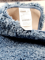Коврик IKEA для ванной ALTJARN синий 55х60 см 1 шт (Из Турции)