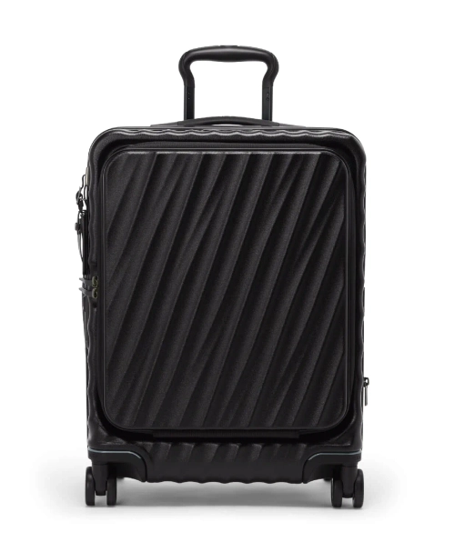 Чемодан ручная кладь с расширением Continental/Black Texture