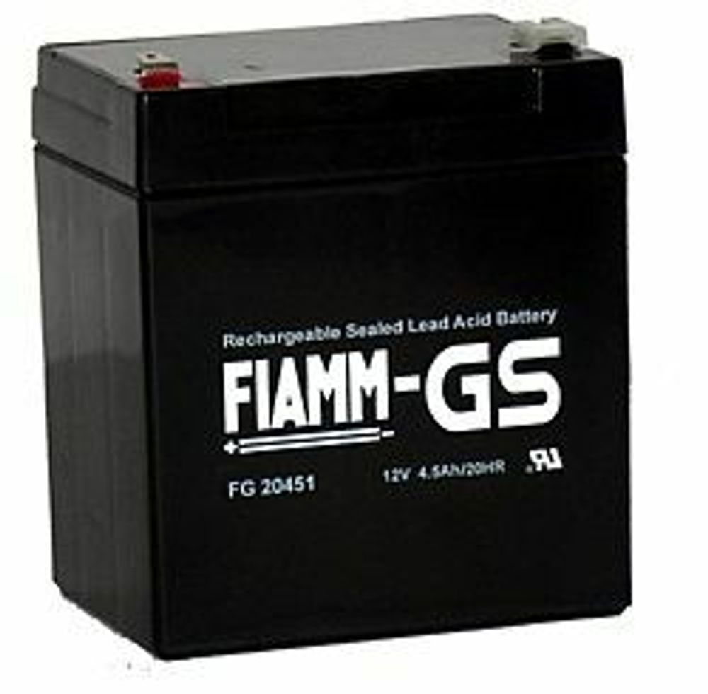 Аккумулятор FIAMM FG20451 - AGM ( 12В / 4,5Ач ) Аккумулятор FIAMM FG20451 - AGM ( 12В / 4,5Ач )