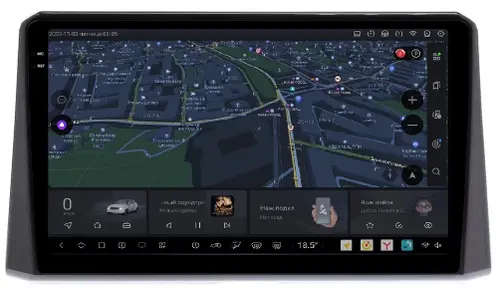 Магнитола для Toyota Corolla E210 2019-2024+, Corolla Cross - Kuberg DUDU7 OL-1697 QLed+2K, Android 13, Быстрейшая, UIS7870 (DUDU7), CarPlay, SIM-слот