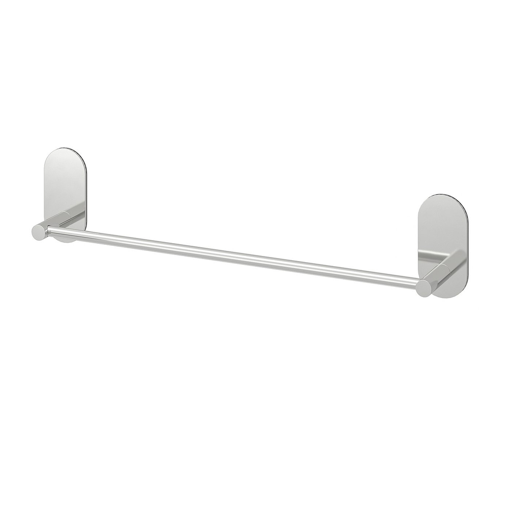 IKEA SKOGHALL  (ИКЕА СКОГХАЛЛ)  -  Держатель для полотенец, самоклеящийся - хром 43x6 см