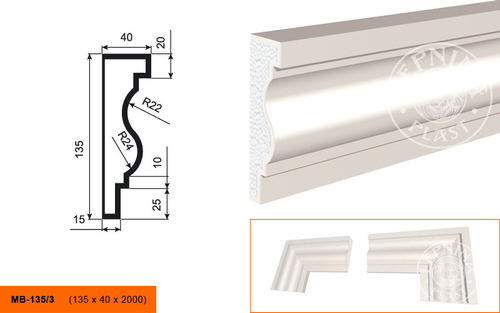 Молдинг MB-135/3