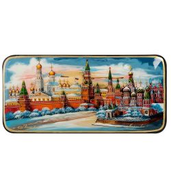 ШК-55/ 61 Шкатулка «Москва Кремль» Левин