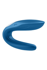 Многофункциональный стимулятор для пар Double Whale (Цвет: синий)