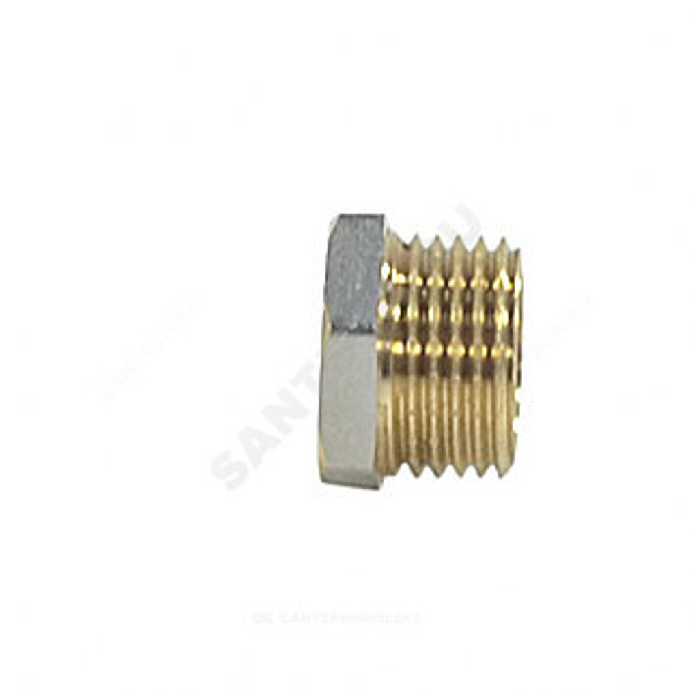 Футорка латунь никель Ду 40х32 (1 1/2"х1 1/4") НР/ВР 9024 ГОСТ 32585-2013 Aquasfera 9024-12