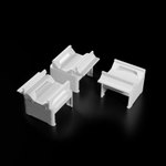 Набор 3 шт. Крепление для двухканального реле Aqara на DIN-рейку, 3D печать, белое