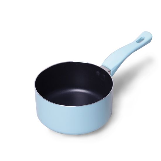 Ковш кухонный 1,6 л. из алюминия с антипригарным покрытием Kamille KM-0614A (d16х7,5 см)