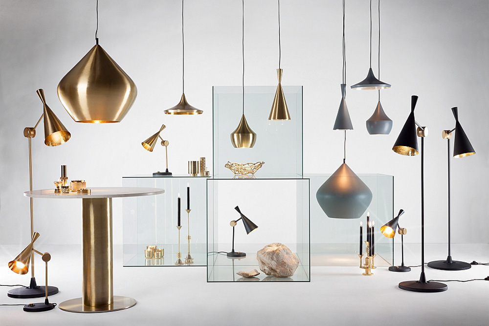 Подвесной светильник Beat Tall Brass LED