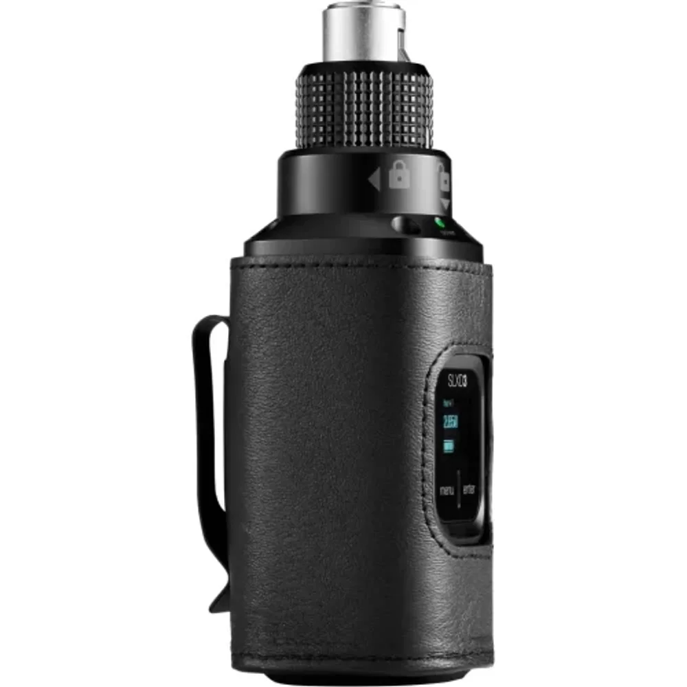 Shure SLXD3 — цифровой plug-on передатчик (XLR, фантомное питание 12/48 В)