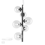 4818/6 MODERN ODL21 537 черный/прозрачный Подвес G9 6*40W TOVI