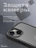 Чехол накладка iPhone 15 Plus 6.7" Gurdini Shockproof Case Black