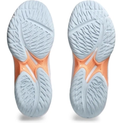 Женские кроссовки для бадминтона/сквоша Asics Beyond FF - white/bright sunstone