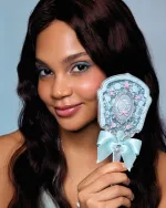 Ручное зеркало Flower Knows Hand Mirror Shells Jewel - Blue Seashell