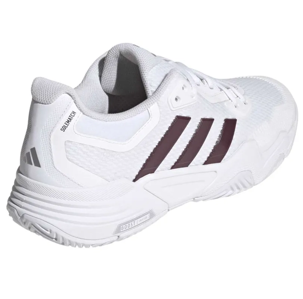 Теннисные кроссовки Adidas Solematch Control 2 M - cloud white/maroon/tech grey metallic