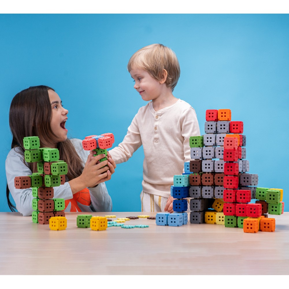 Конструктор Marioinex Mini Waffle GREEN BLOCKS 908228 502 деталей арт. 908228 / Конструктор Мариоинекс