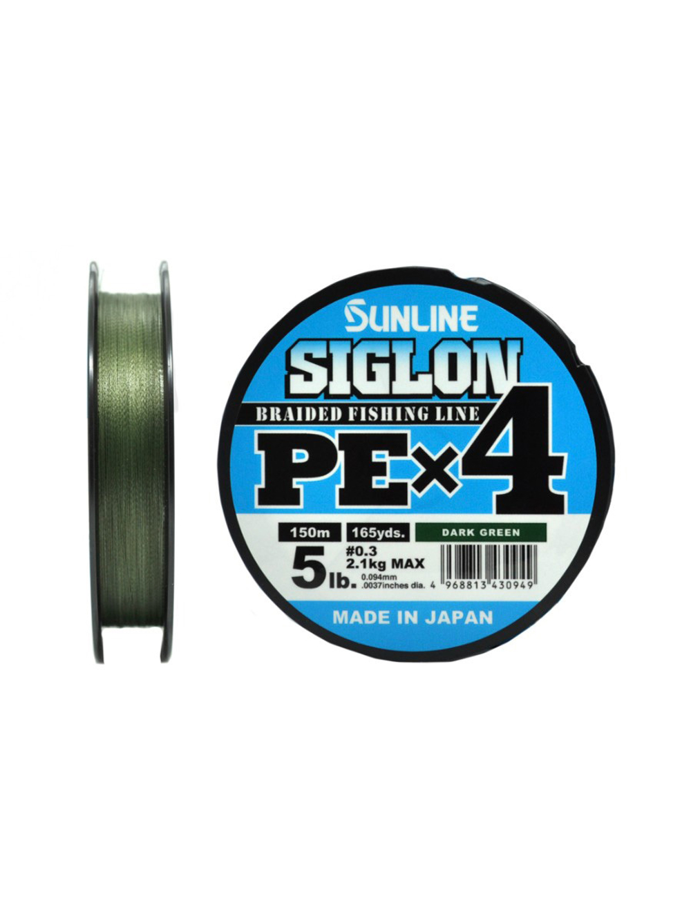 Шнур плетеный SIGLON PE 4 100M CONNECTED(5C) #4/60LB